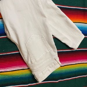 BLUE SPICE White Skinny Jeans